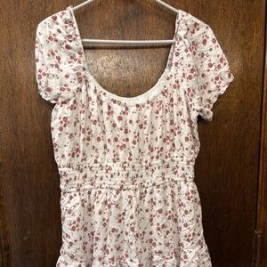 Hollister flowered romper XXL